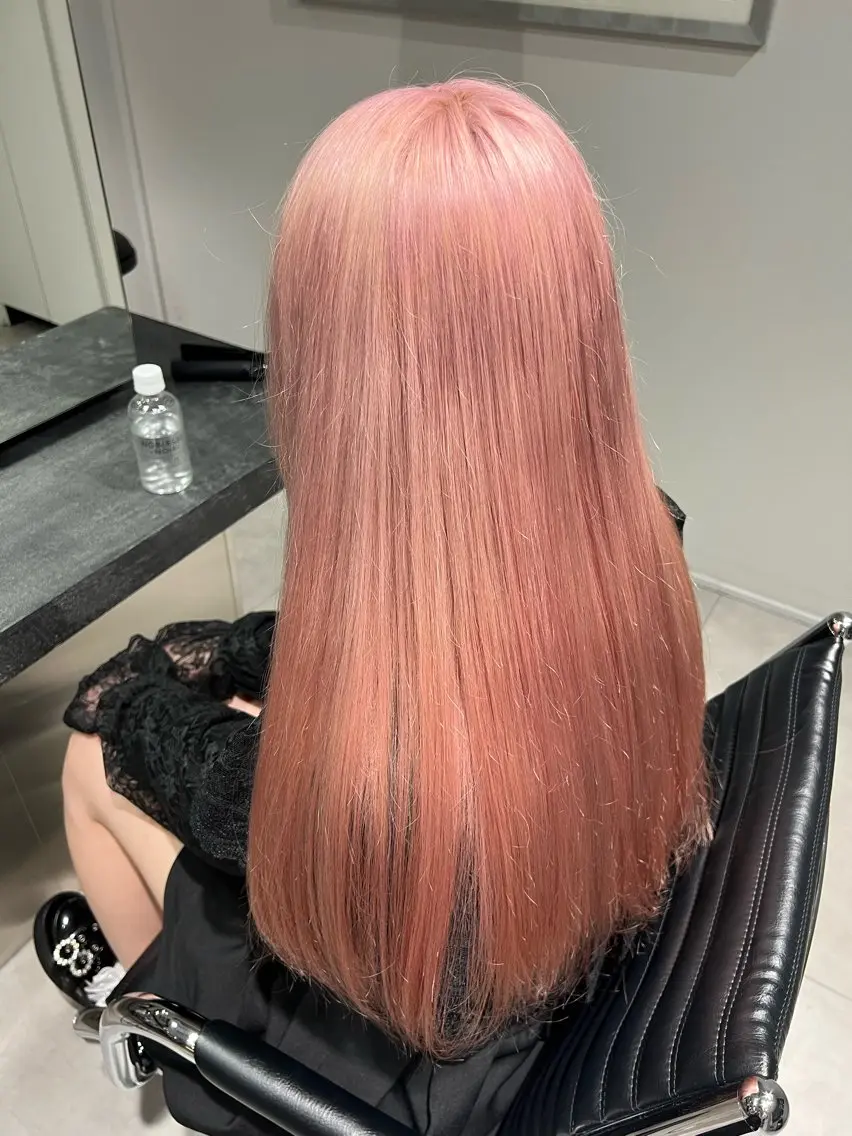 ケアブリーチ(リタッチ⭕️)➕カラー➕5step BYKARTEトリートメント🫧の写真