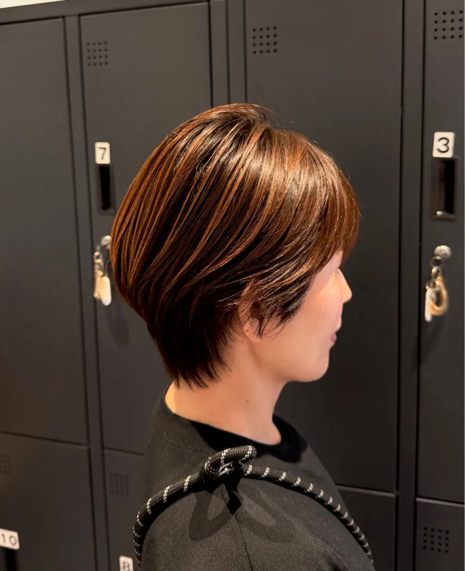 ショート ショートヘア カット カット 仁科 亮祐のヘアスタイル