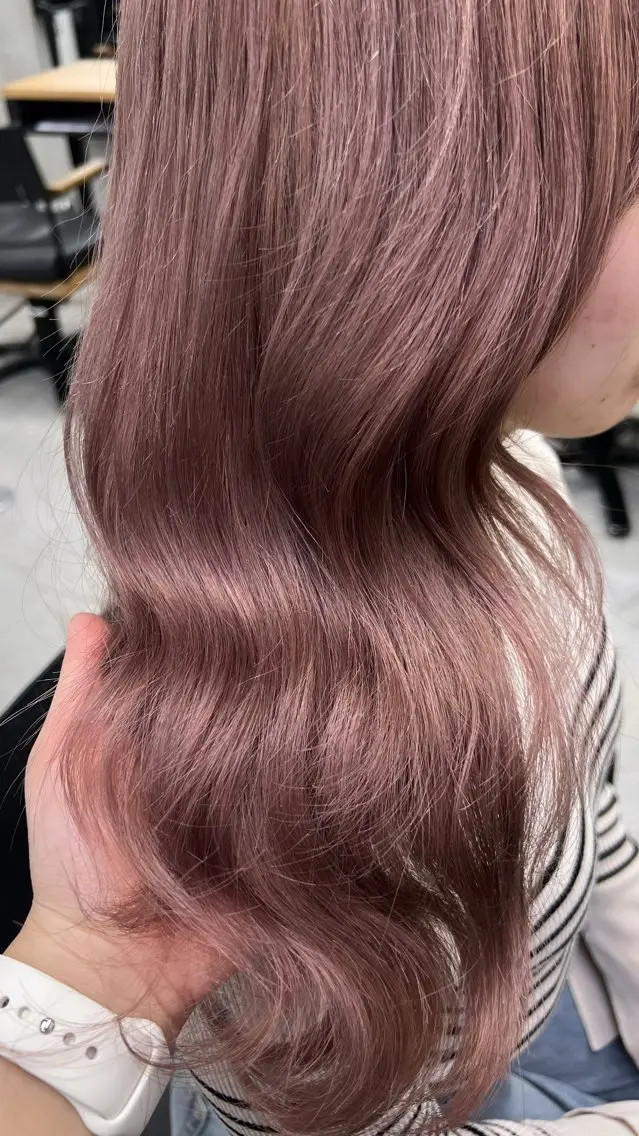 ロング ヘアカラー 暖色カラー/レイヤー カット☁️MEI☁️のヘアスタイル