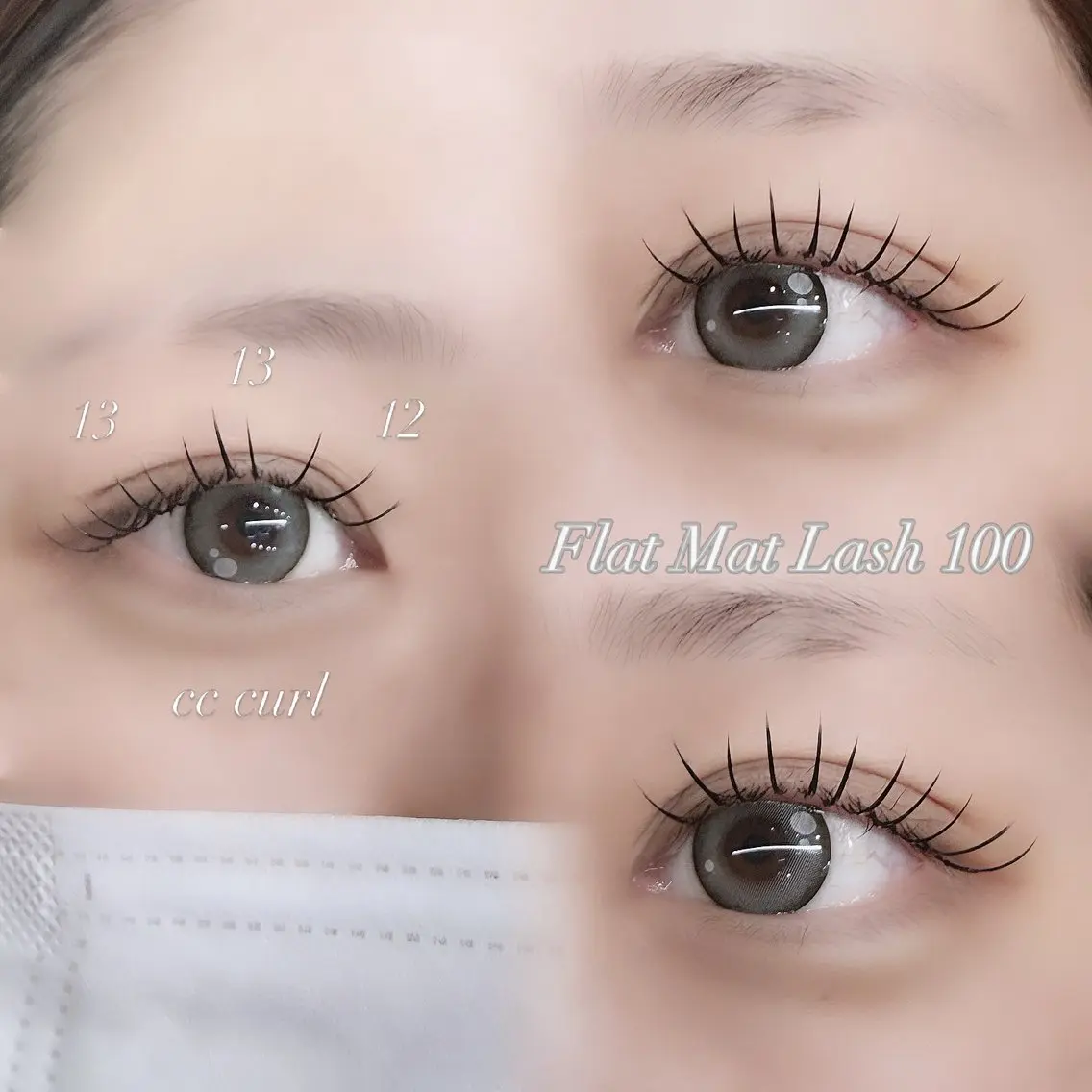 マツエク・マツパ マツエク BaseMent eYeSPOTのマツエク・マツパデザイン