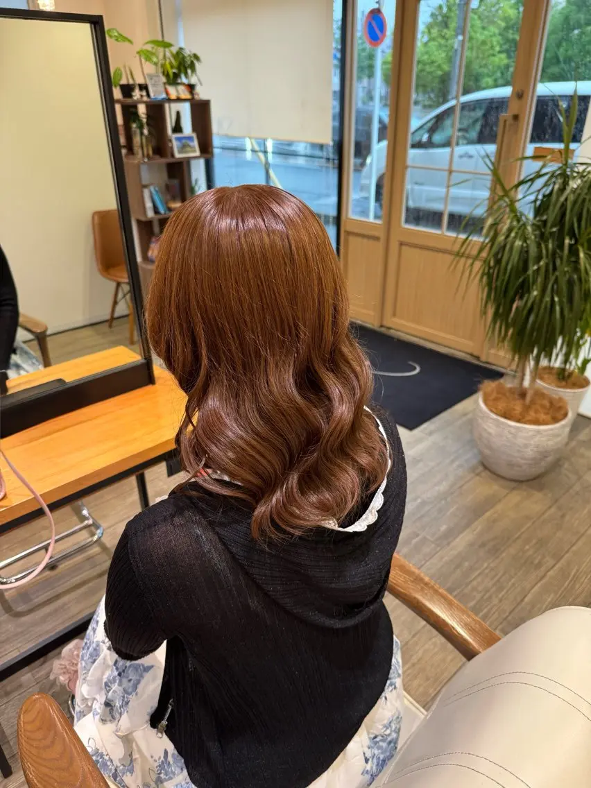 ミディアム I. sanaのヘアスタイル
