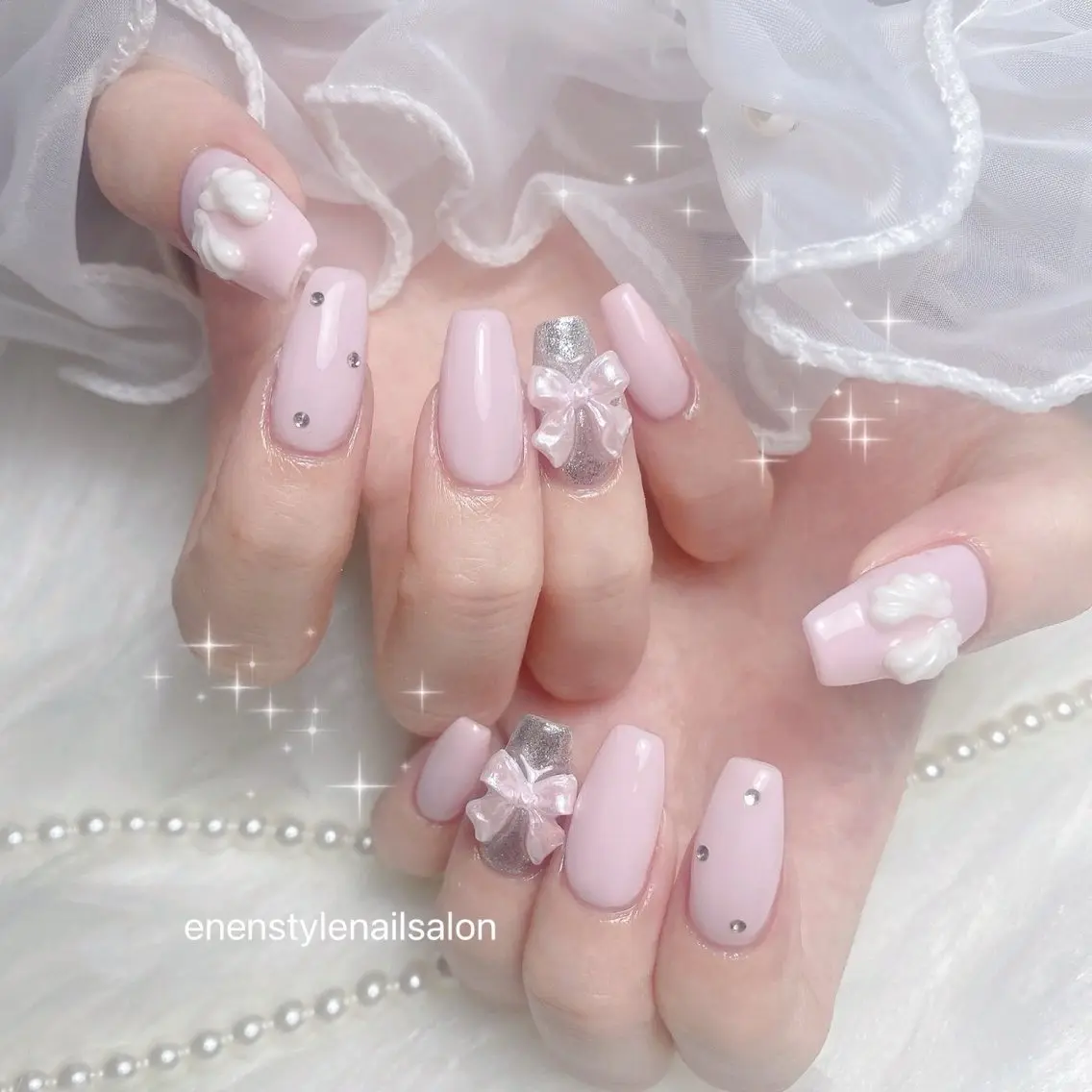 ネイル ハンドネイル 🐾enen style 🐾のネイルデザイン