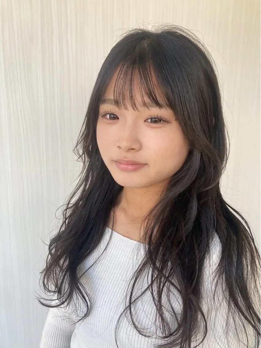 カラー Himena🎀 ハイトーン/デザインのヘアスタイル