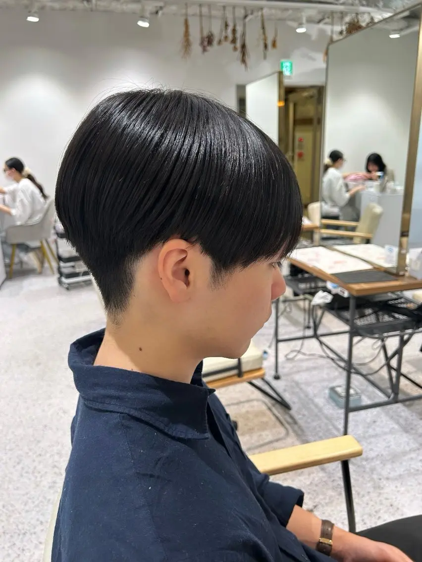 ショート メンズ マッシュ カット hair&eye🎀 /momoKaのヘアスタイル