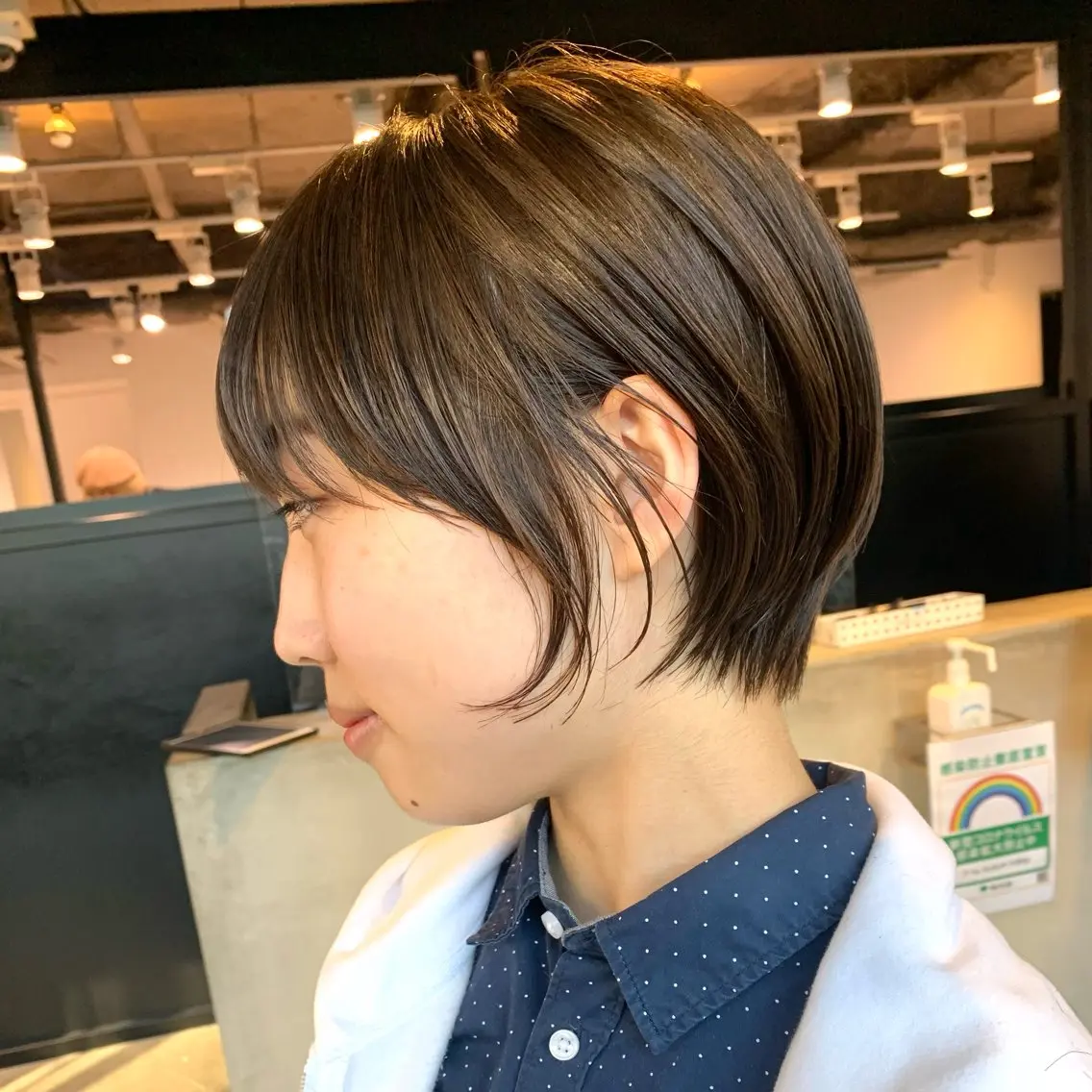 骨格矯正ショートorボブカットの写真