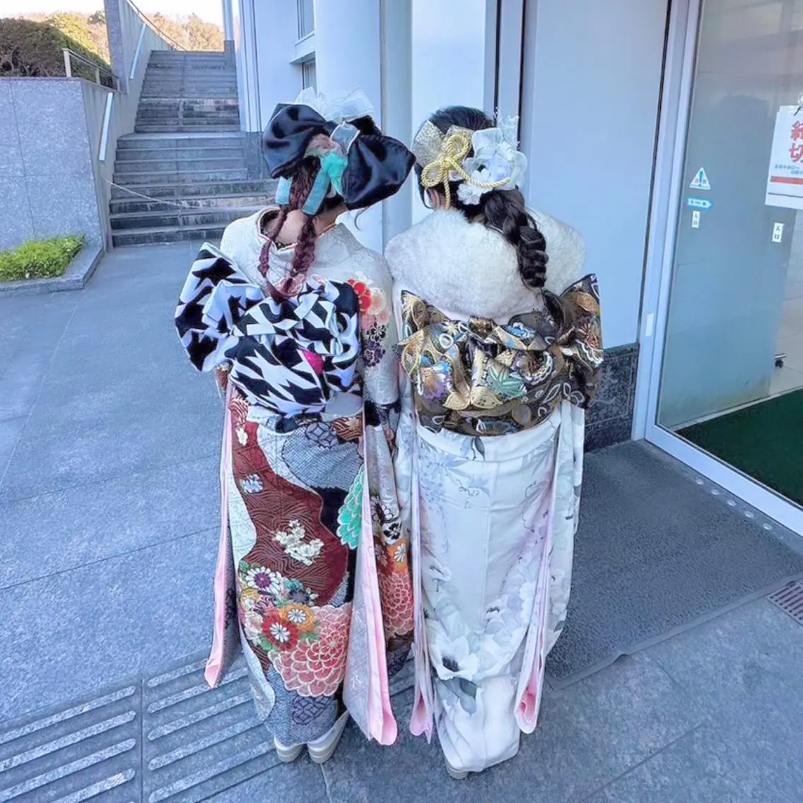 💐2026. 1/12成人式.着付け予約💐インスタでご連絡も◎着付けのみ¥14000 着付けヘア¥18000の写真