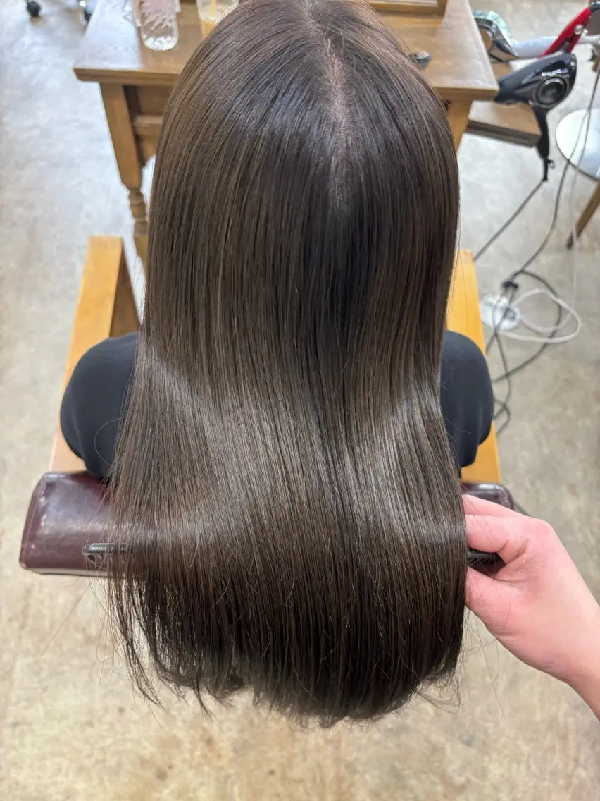 セミロング ヘアカラー 🫧ボブカット🫧 AYANAのヘアスタイル
