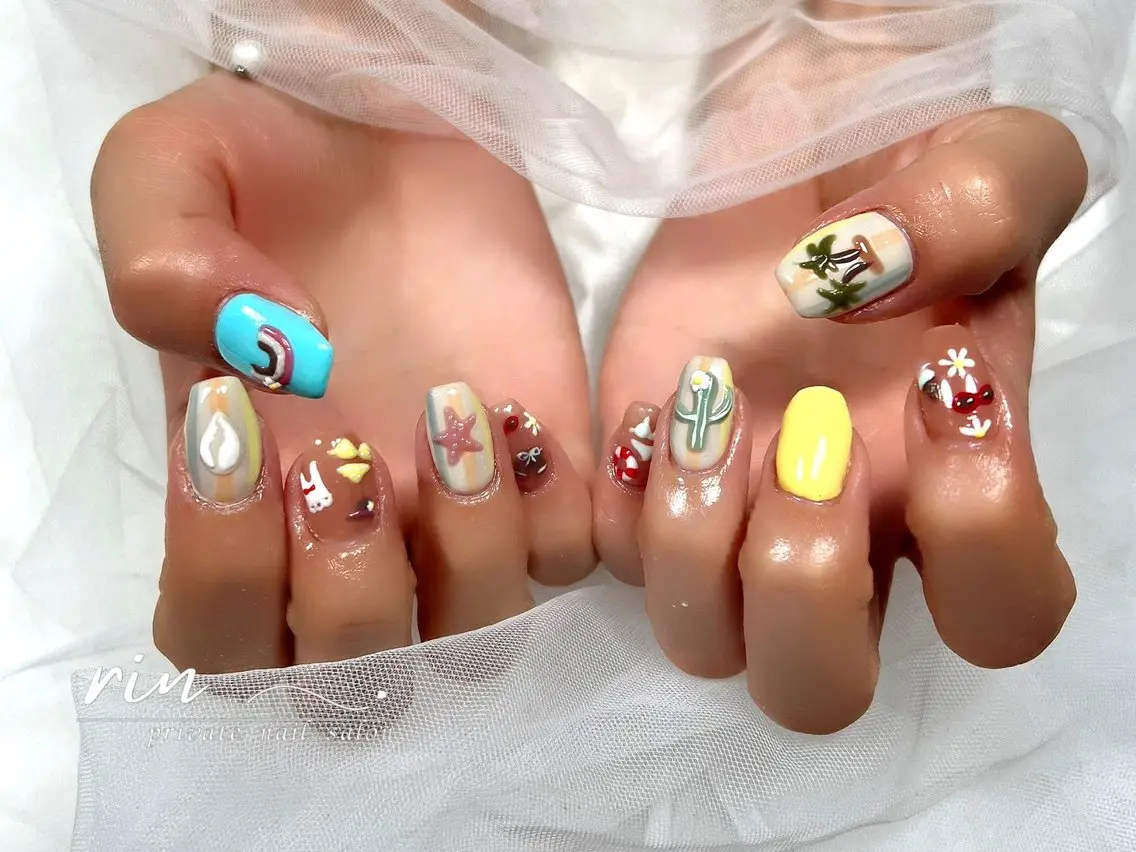 ネイル private salon〜rin〜のネイルデザイン