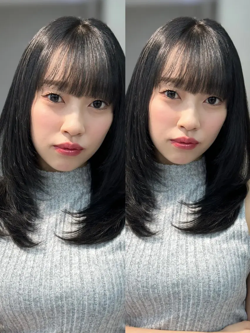 セミロング ボブ/ ミディアムKOUGAのヘアスタイル