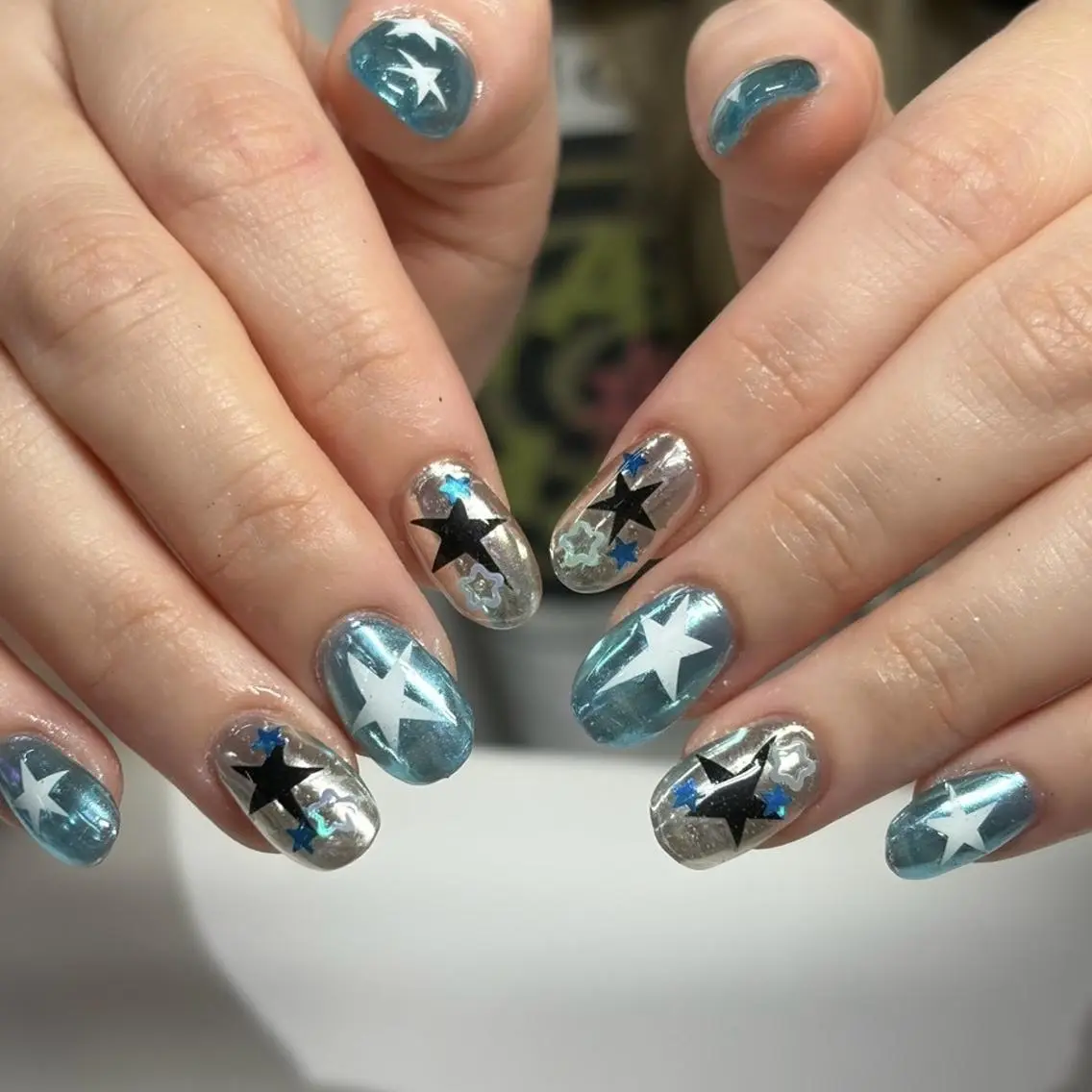 ネイル ハンドネイル WOLTOKYO池袋 🌙韓国ワンホンのネイルデザイン