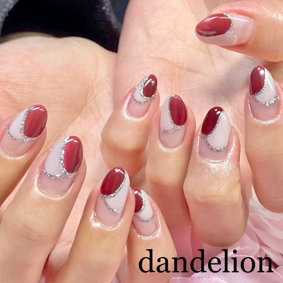 ネイル ハンドネイル ハンドケア dandelion ダンデライオンのネイルデザイン
