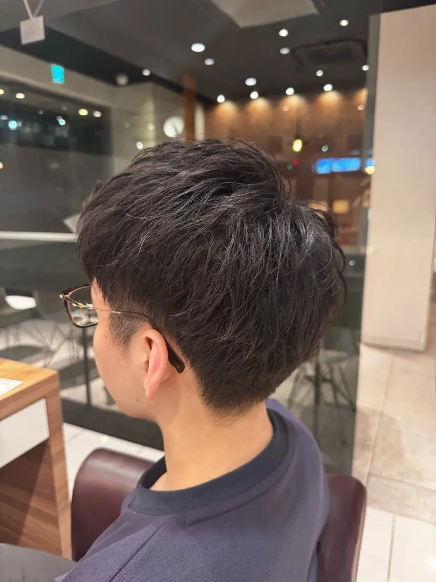 メンズ アサイ サラのヘアスタイル