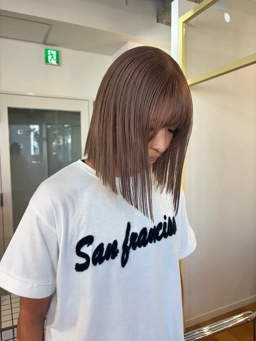 ショート カラー ヘアカラー ❕マンツーマン施術❕ 🍊Moemiのヘアスタイル