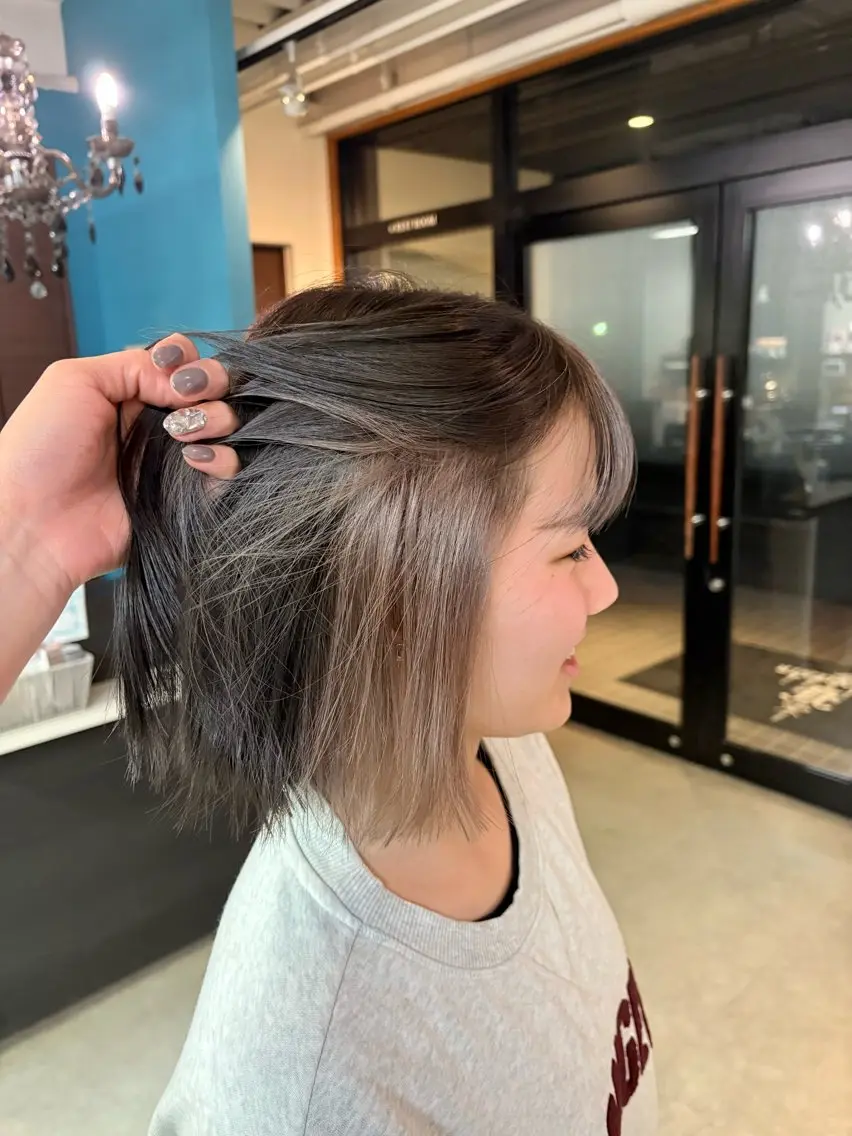 ショート ヘアカラー 喜多 佐和のヘアスタイル