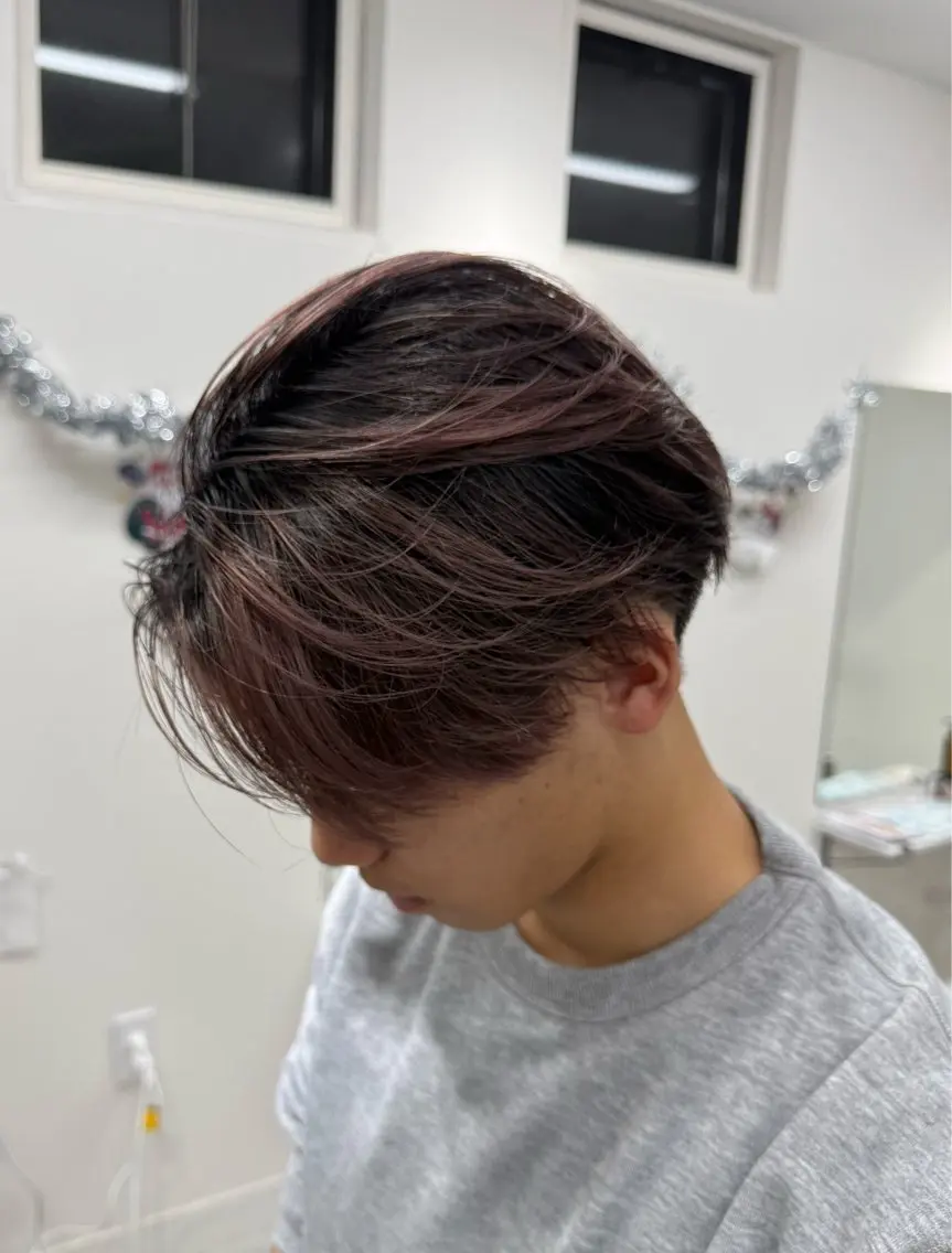 カラー メンズ カット ヘアカラー ヘアセット 【バレイヤージュ】 🔥メンズRYUTAのヘアスタイル