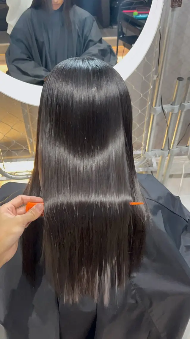 ロング 髪質改善 縮毛矯正 CoCooN TAKUMAのヘアスタイル