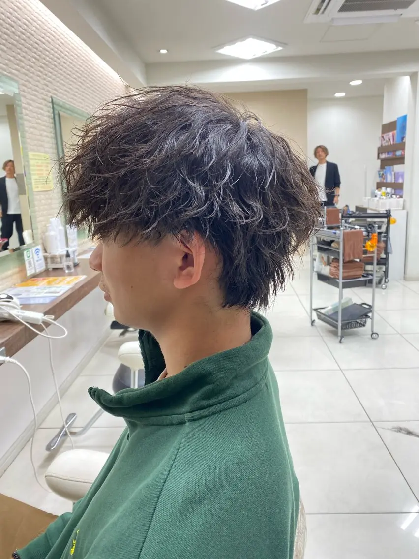ショート メンズ カット パーマ 髪質改善カラー/店長 宮内秀峰のその他イメージ