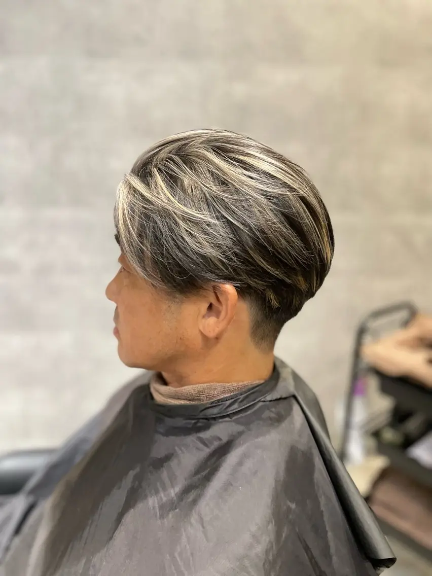 カラー メンズ ヘアカラー _white鳳店/ TAKERUのヘアスタイル