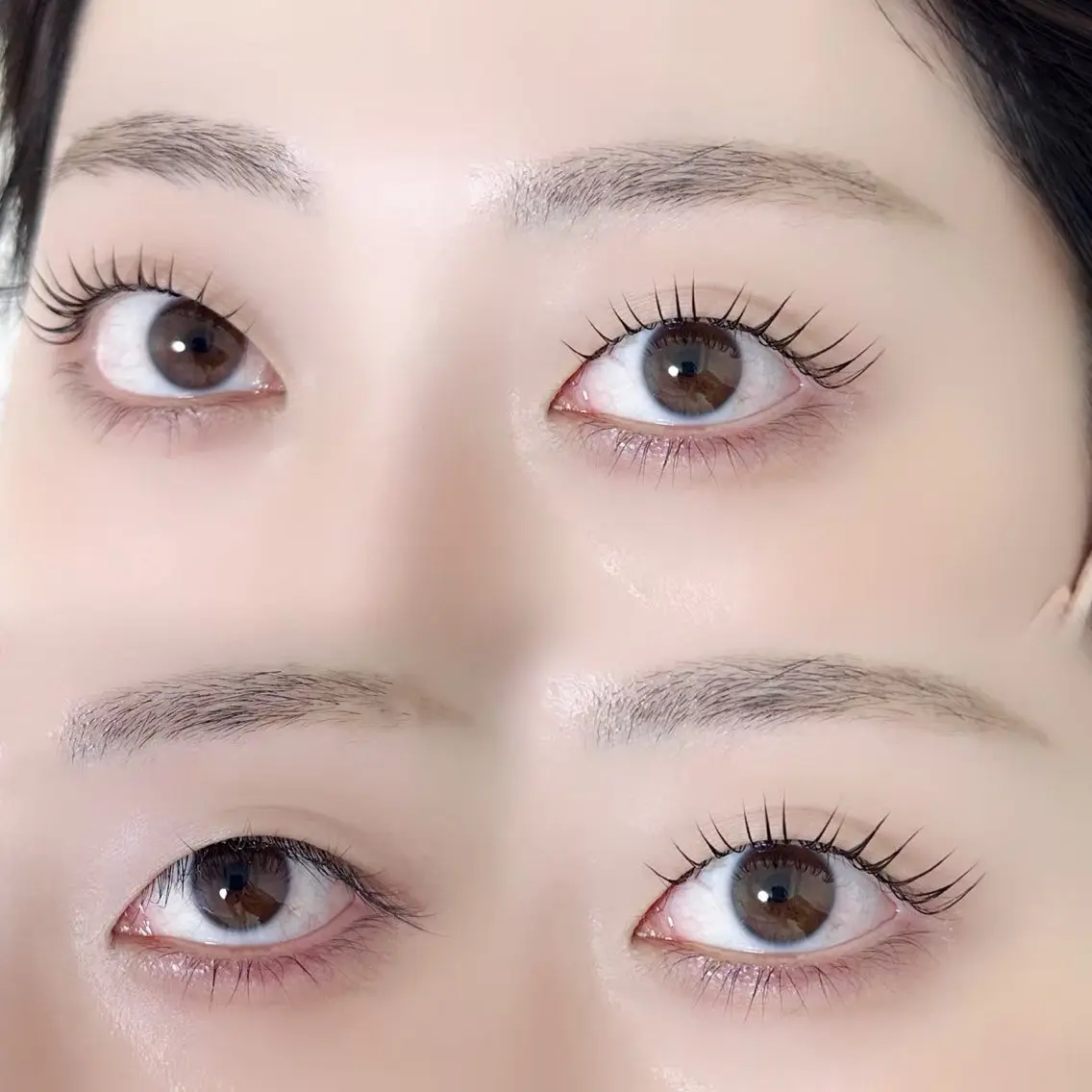 マツエク・マツパ 韓国風マツエク 一重×まつ毛パーマ heileebro wのマツエク・マツパデザイン