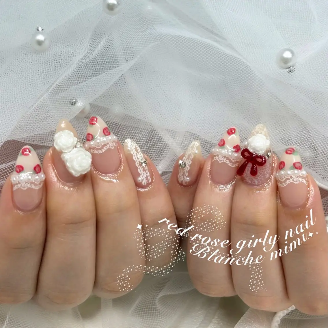 ネイル ハンドネイル Blanche mimi.u_aのネイルデザイン