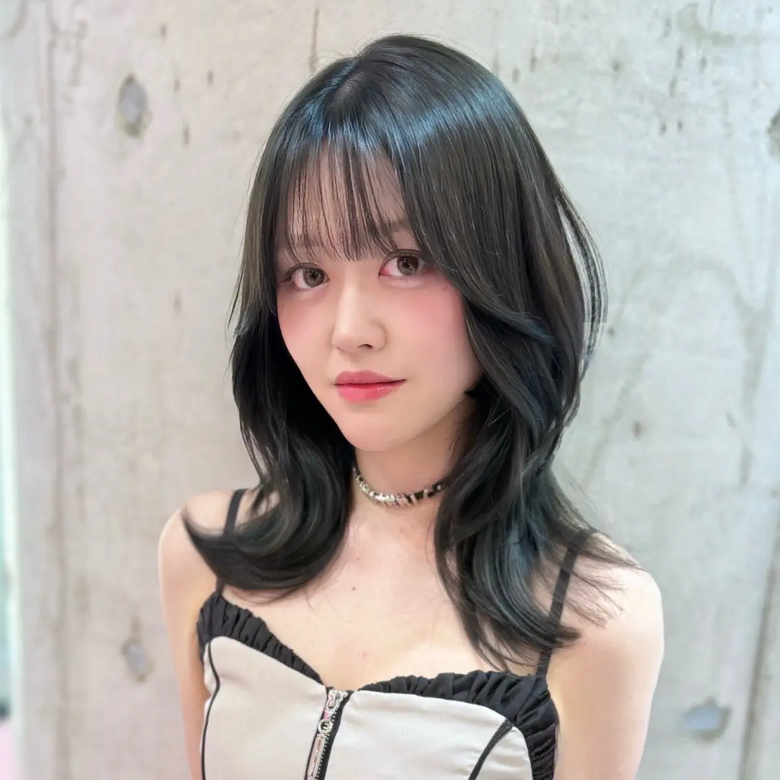 セミロング レイヤーカット 🐰🎀艶髪特化 yuzuka🎀🐰のヘアスタイル