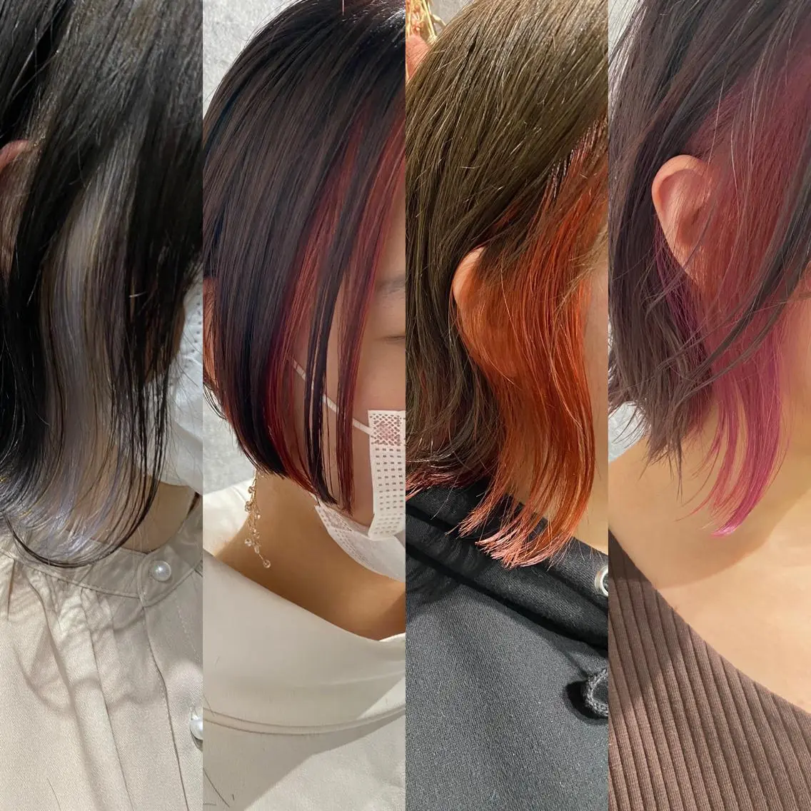 ミディアム Rico OFFICIALのヘアスタイル