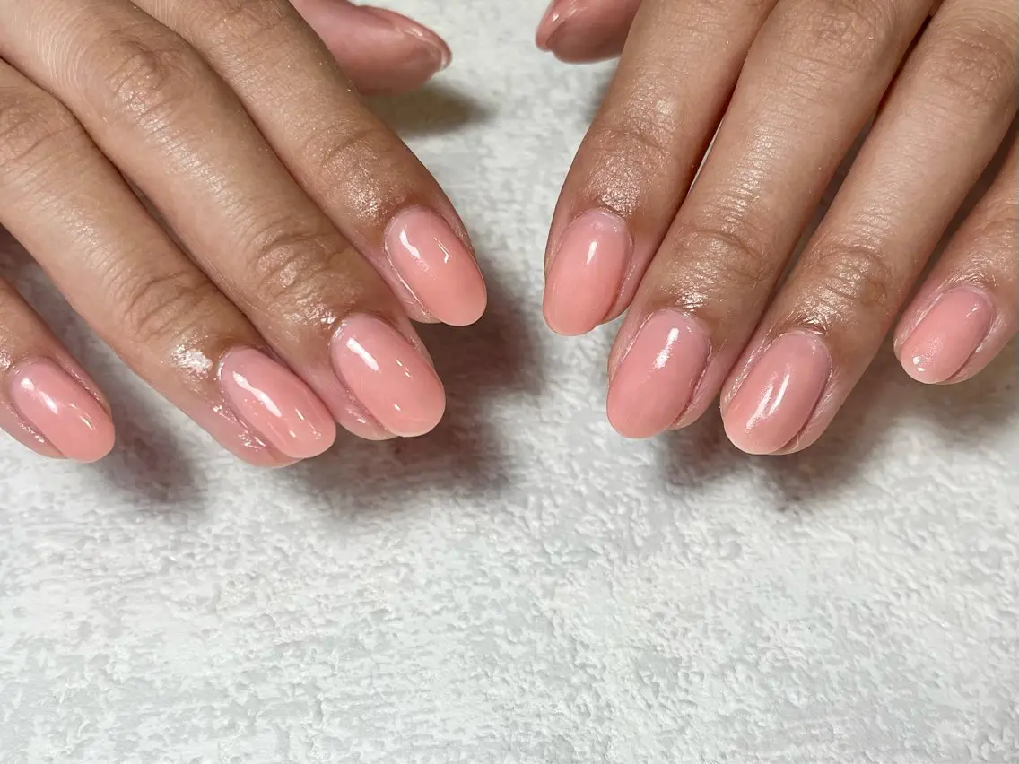 ネイル クリアネイル ハンドネイル kiki nail たまプラーザのネイルデザイン