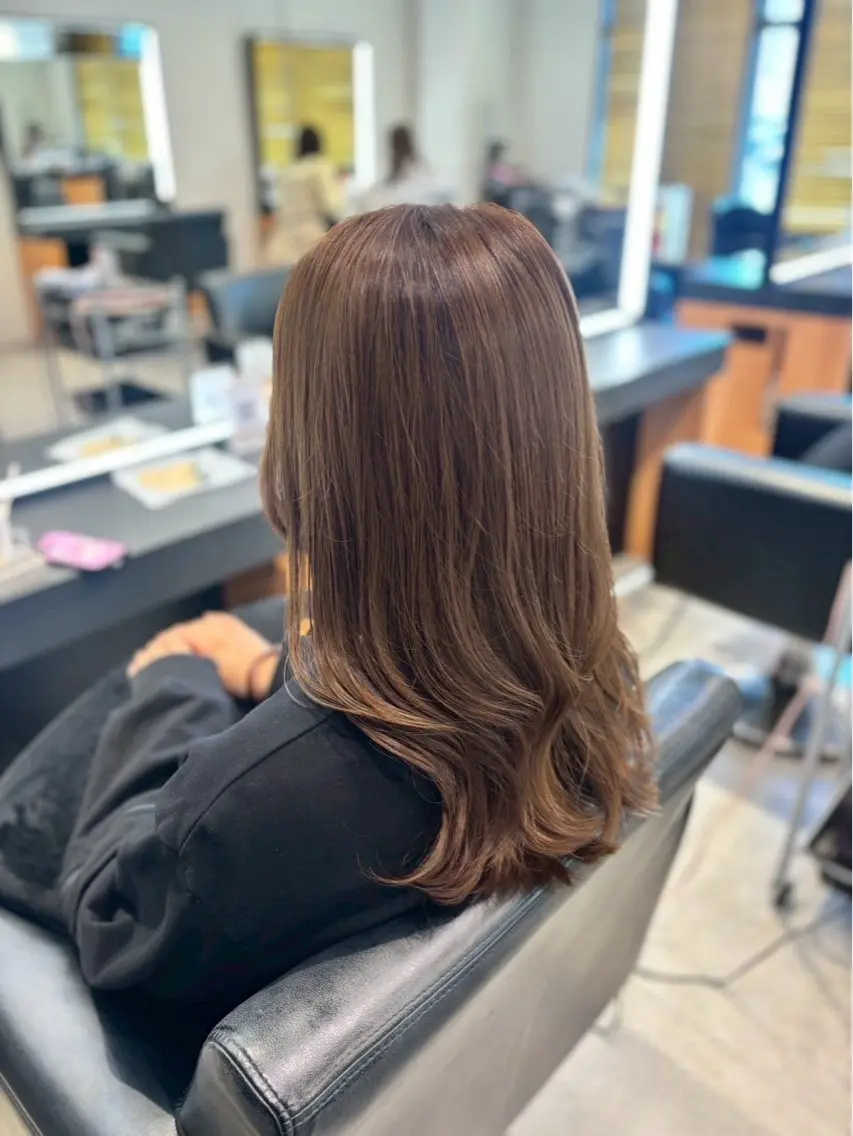 ロング トリートメント 田中 桜風のヘアスタイル