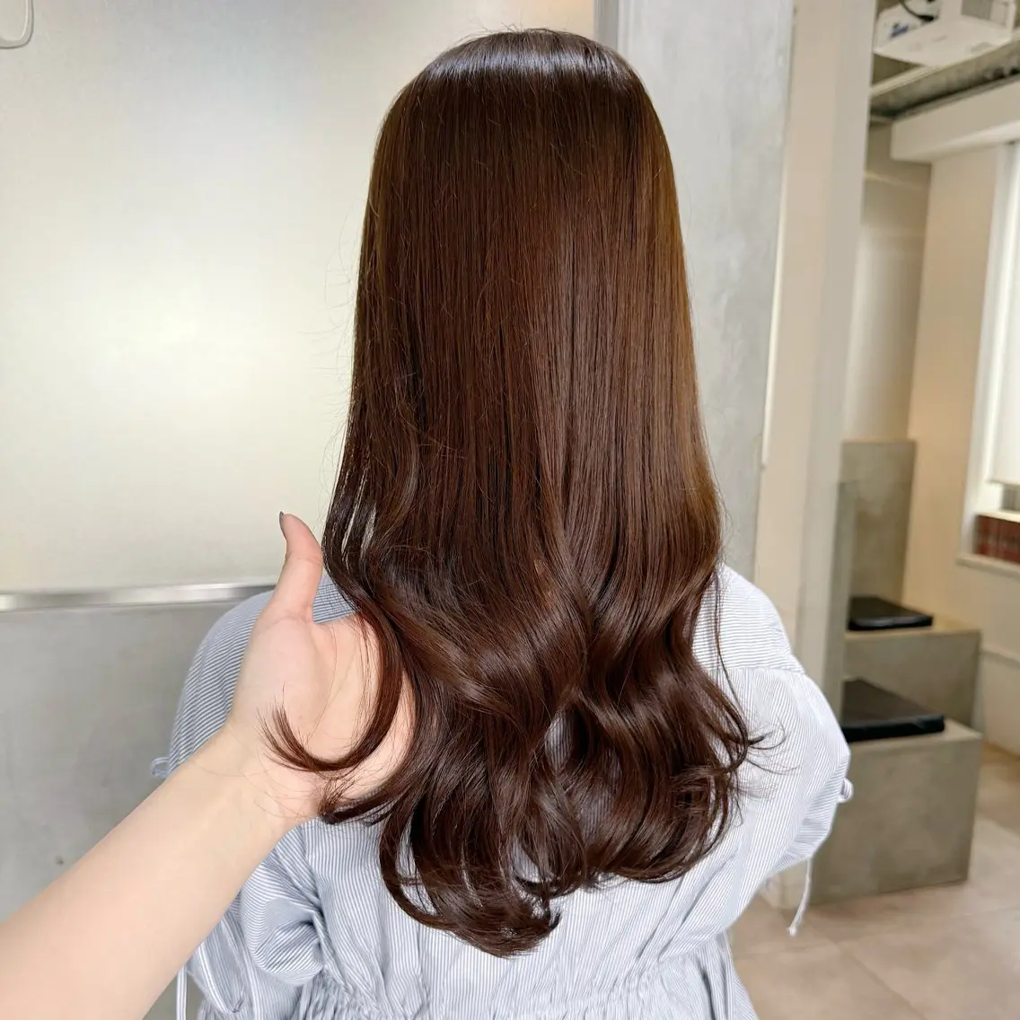ロング カラー ♡🌚垢抜け艶カラー Shiori🌝♡のヘアスタイル
