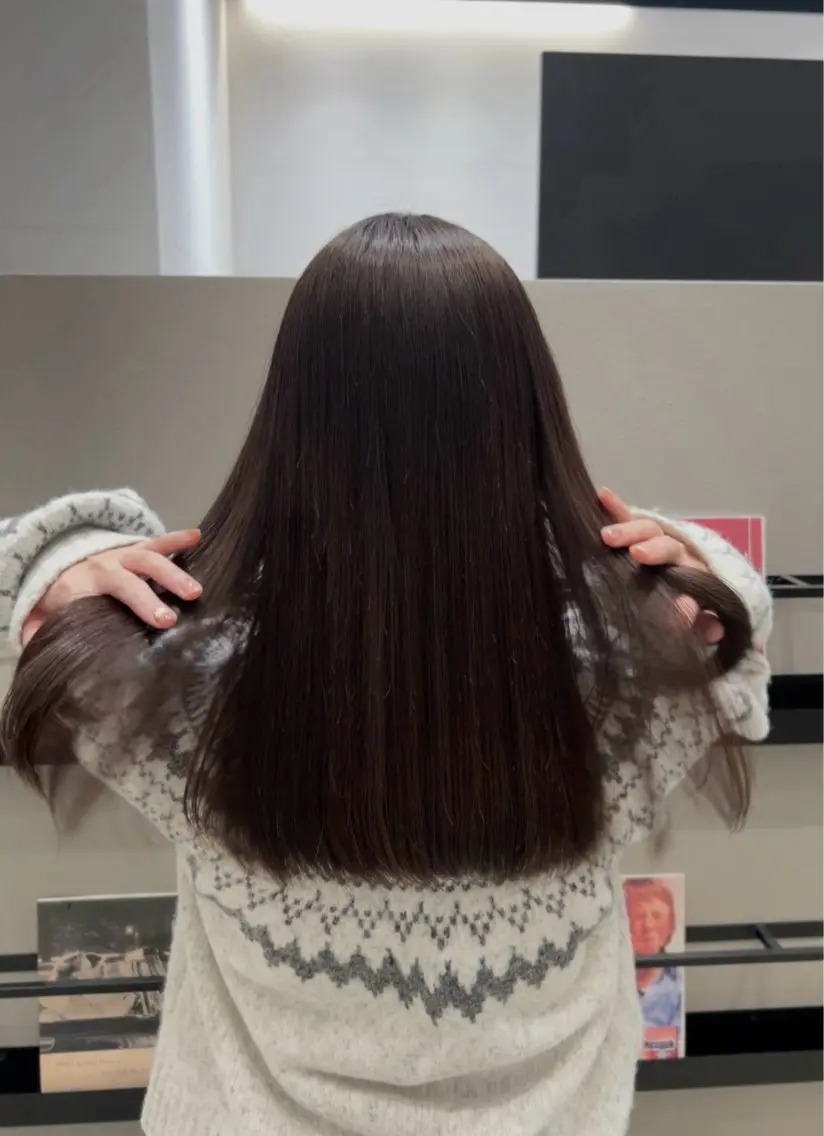 カラー ブラウンカラー オリーブブラウン ♡ktwoかな /透明感カラーのヘアスタイル