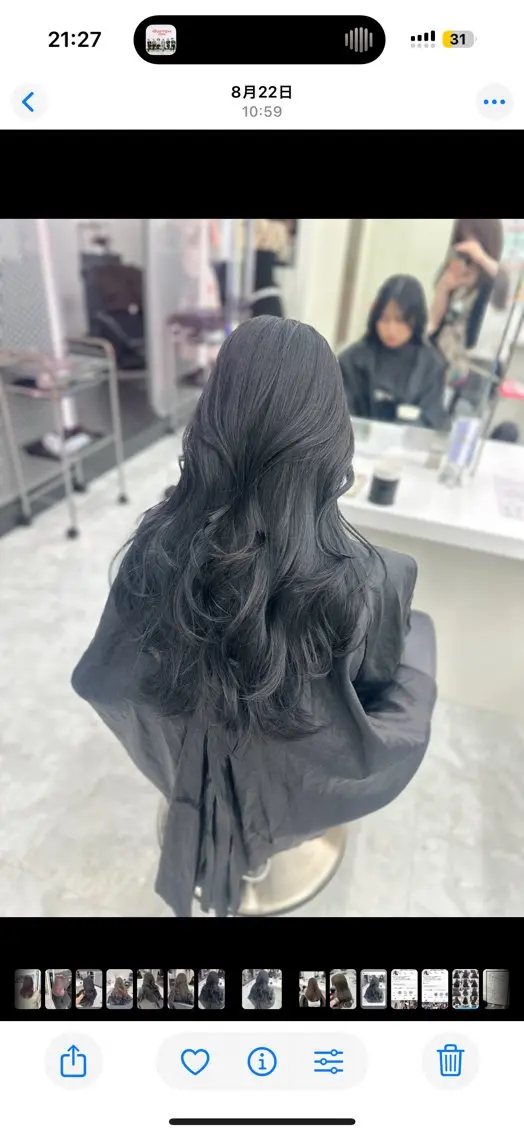 カラー 透明感🫧韓国 🫧hana🫧のヘアスタイル