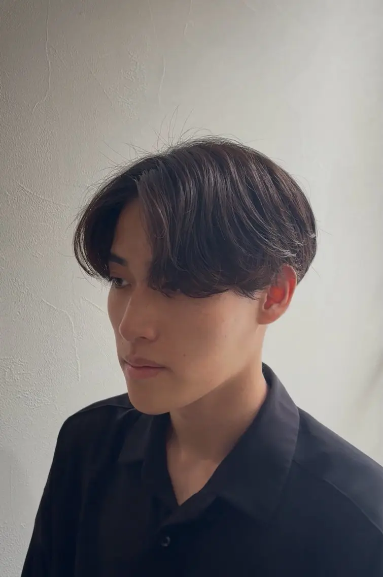 メンズ カット メンズパーマ 渡辺将功のヘアスタイル