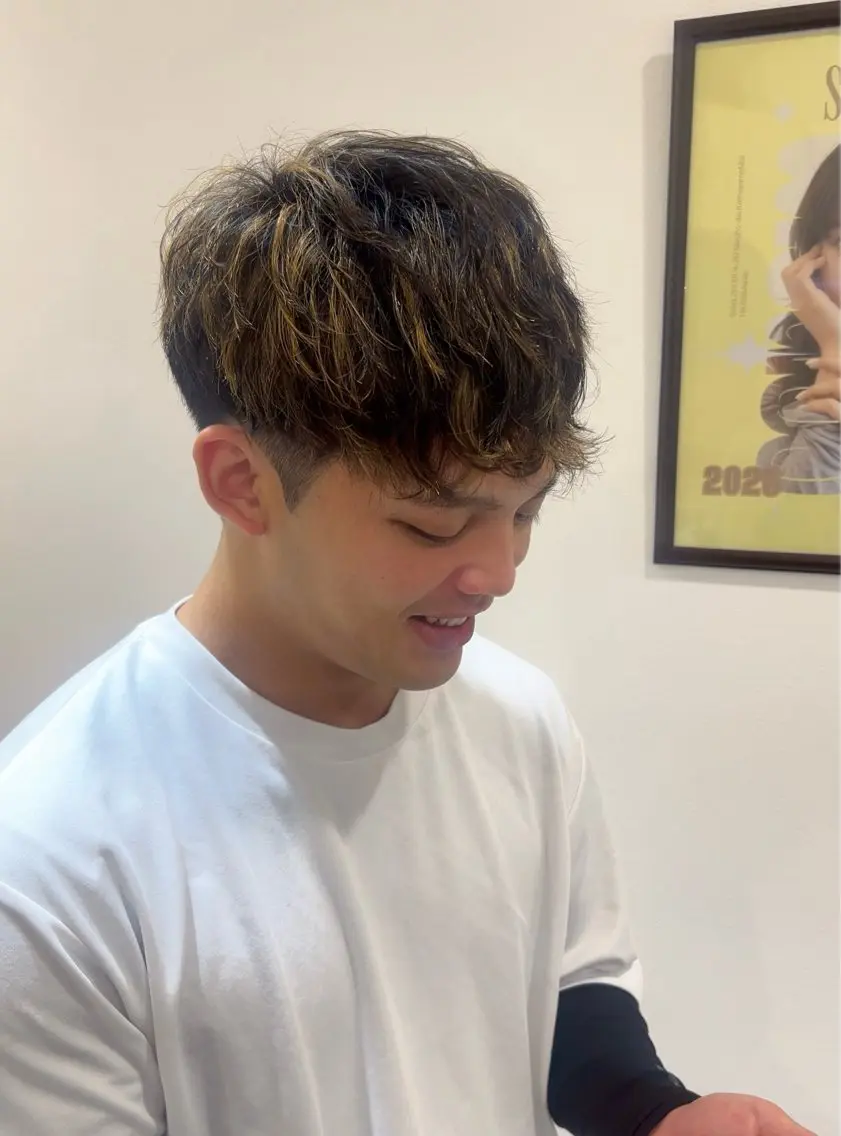 カット+パーマ+トリートメントの写真