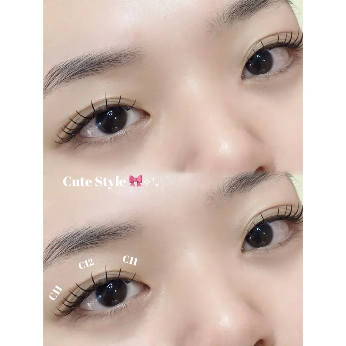 マツエク・マツパ Cカール 小泉 志歩のヘアスタイル