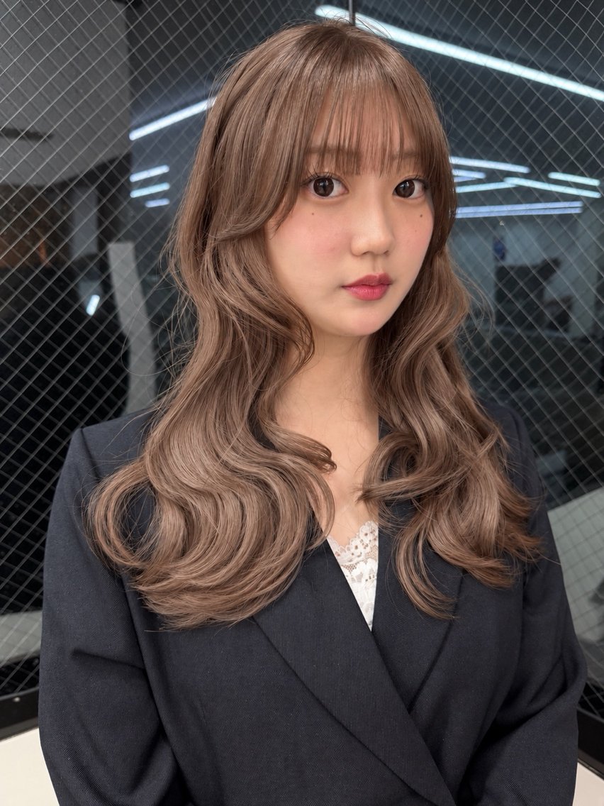 ロング カラー カット ヘアカラー トリートメント ダブルカラー🩰 CHIHIRO👒のヘアスタイル
