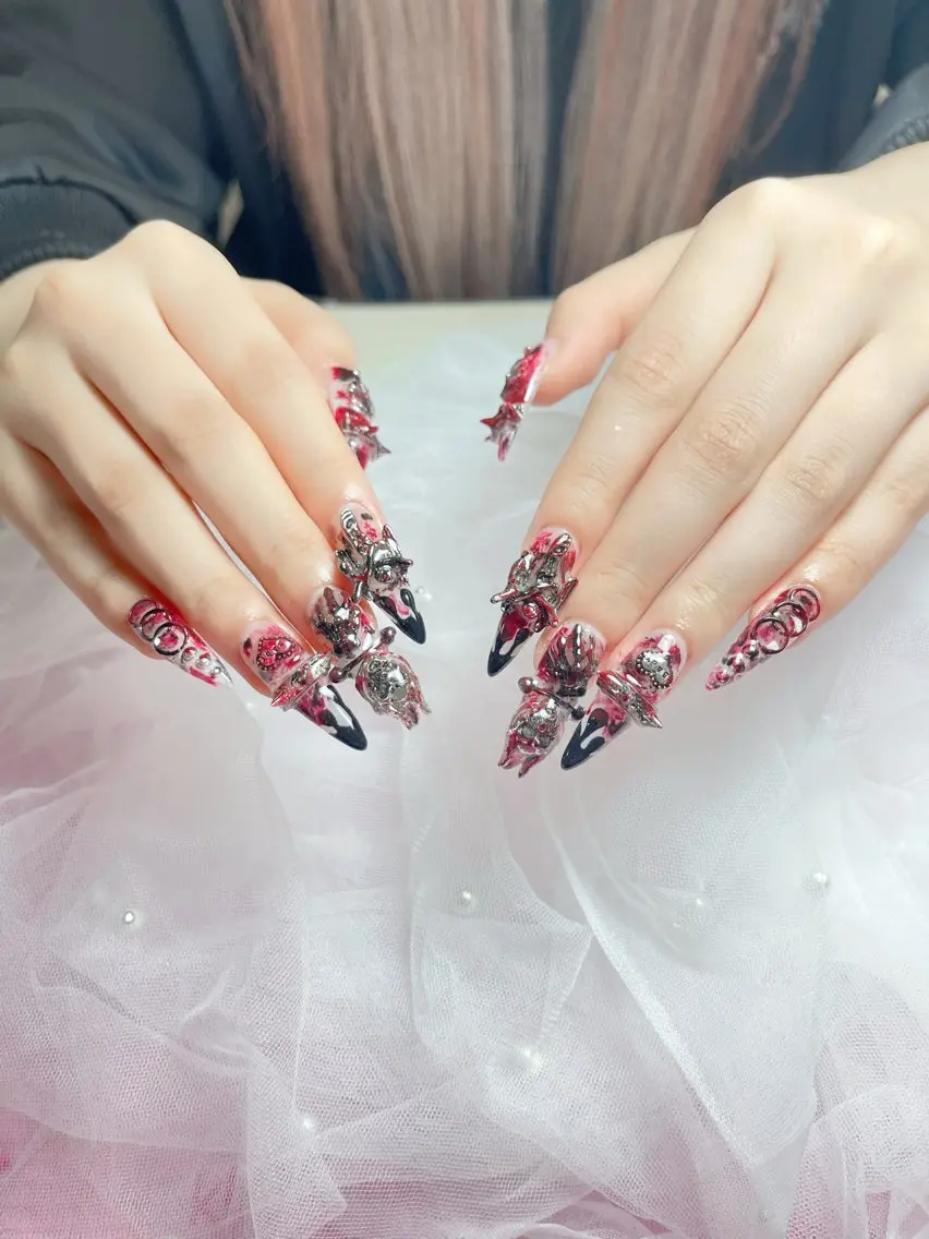 ネイル 韓国ネイル マグネットネイル 持ち込み ニュアンスネイル シンプルネイル ハンドネイル Huyn Nail Shinjyukuのネイルデザイン