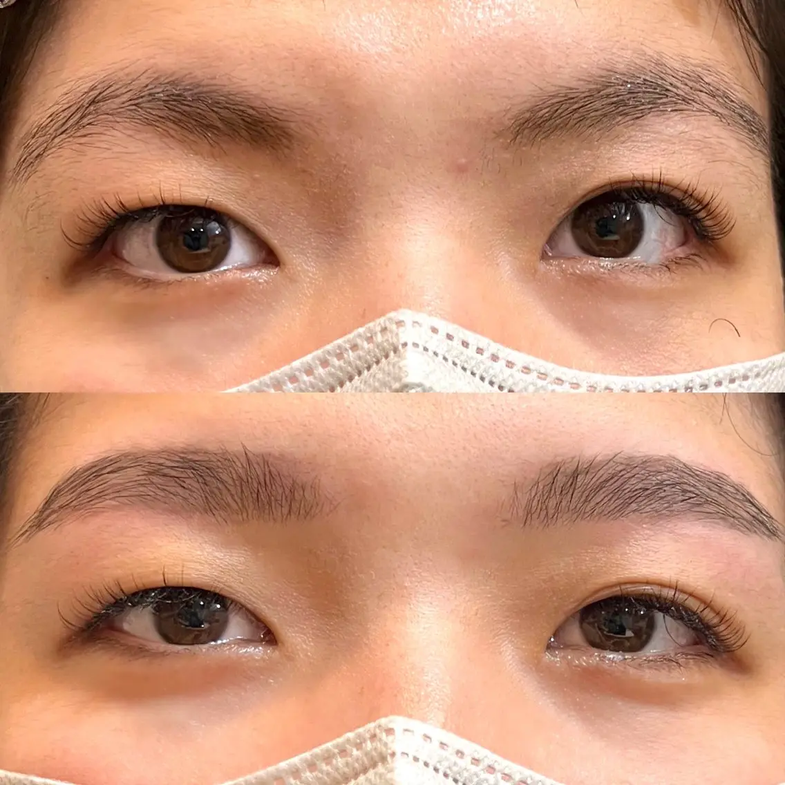 アイブロウ cana 札幌レイヤースタイルのヘアスタイル