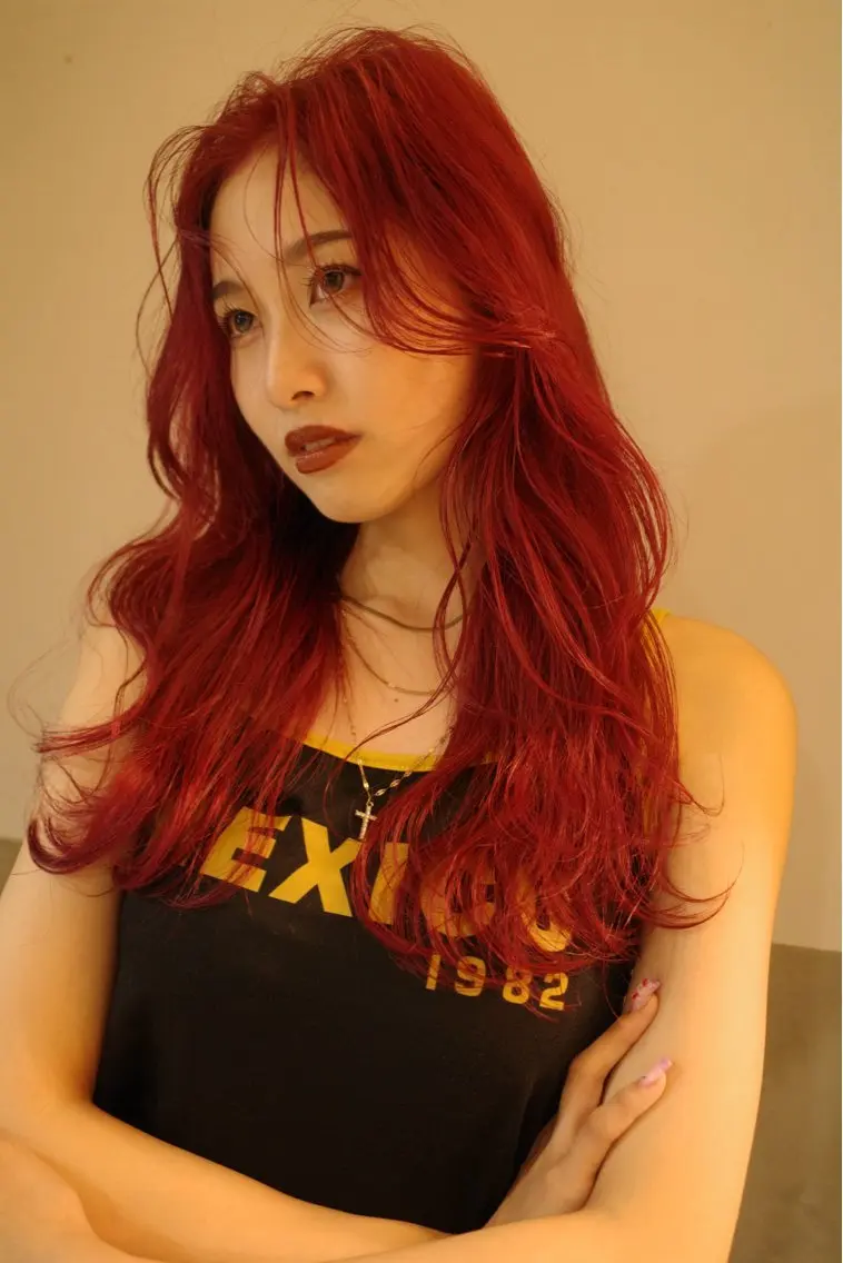【✨Pia限定✨】カット➕ブリーチを使わないダブルカラー➕ミルボントリートメント🌈(ミニモ学割)の写真