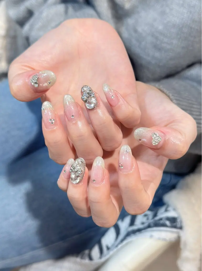 ネイル ハンドネイル ハンドケア 🦋Yumi Nail🦋Momoのネイルデザイン