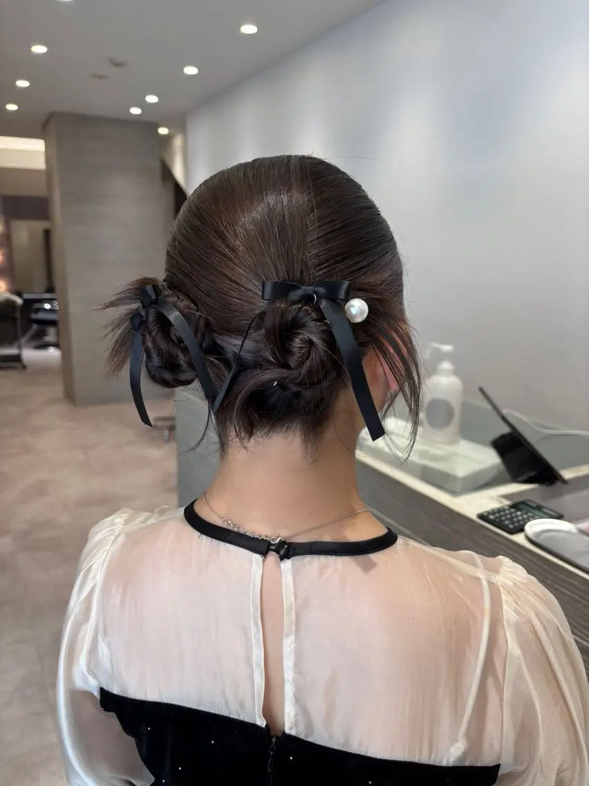 ヘアアレンジ 結婚式・ブライダル 🤍tomoka 🤍のヘアスタイル