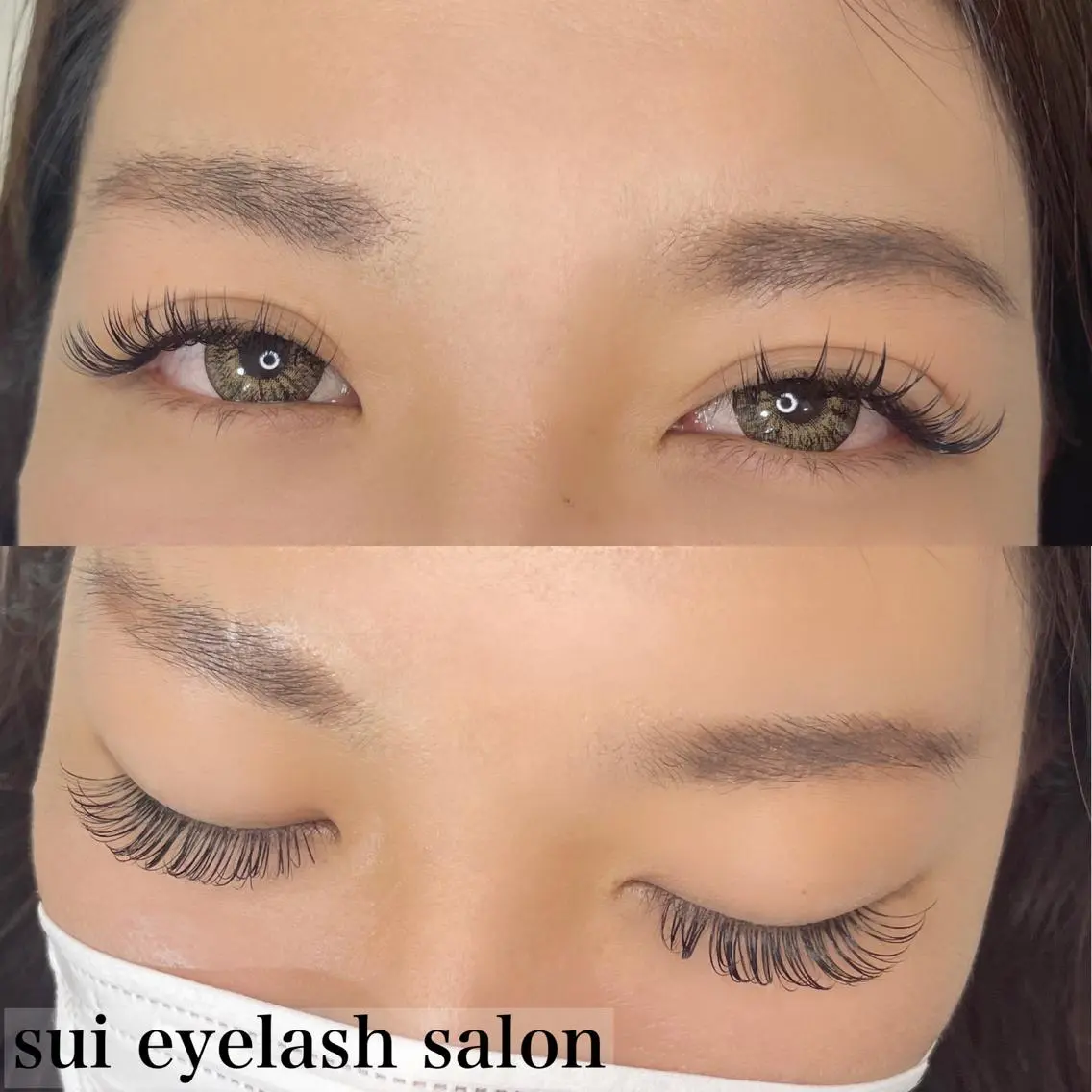 マツエク・マツパ セーブル ボリュームラッシュ Sui eyelashのマツエク・マツパデザイン