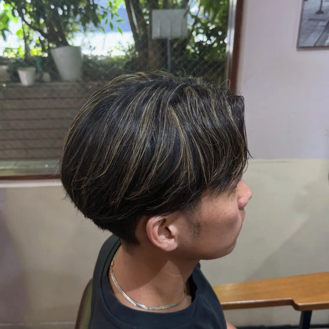 【9月限定】カット+ハイライトカラー（メッシュキャップ）⭐︎の写真