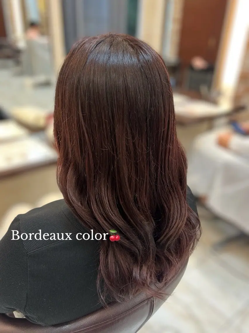 ロング カット ヘアカラー 🧸HARUNA 艶髪✨透明感🫧のヘアスタイル