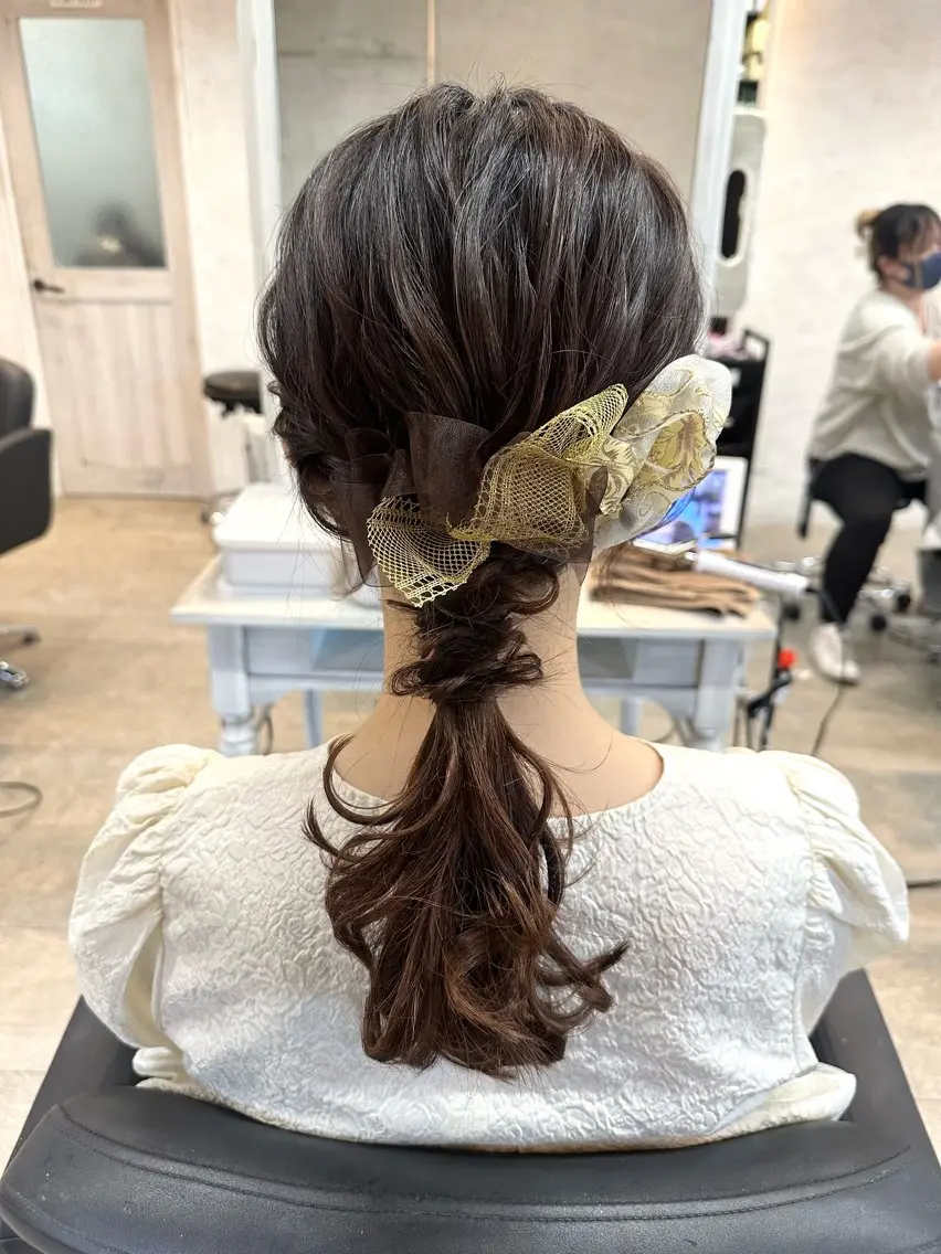 ヘアアレンジ 🎀ヘアセット/艶髪 /はやしほのか🎀のヘアスタイル