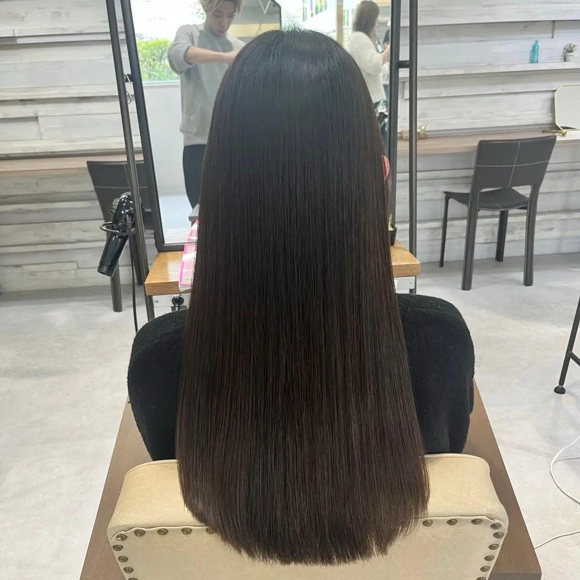 ロング カット 縮毛矯正 トリートメント 縮毛矯正/髪質改善/ HARUのヘアスタイル