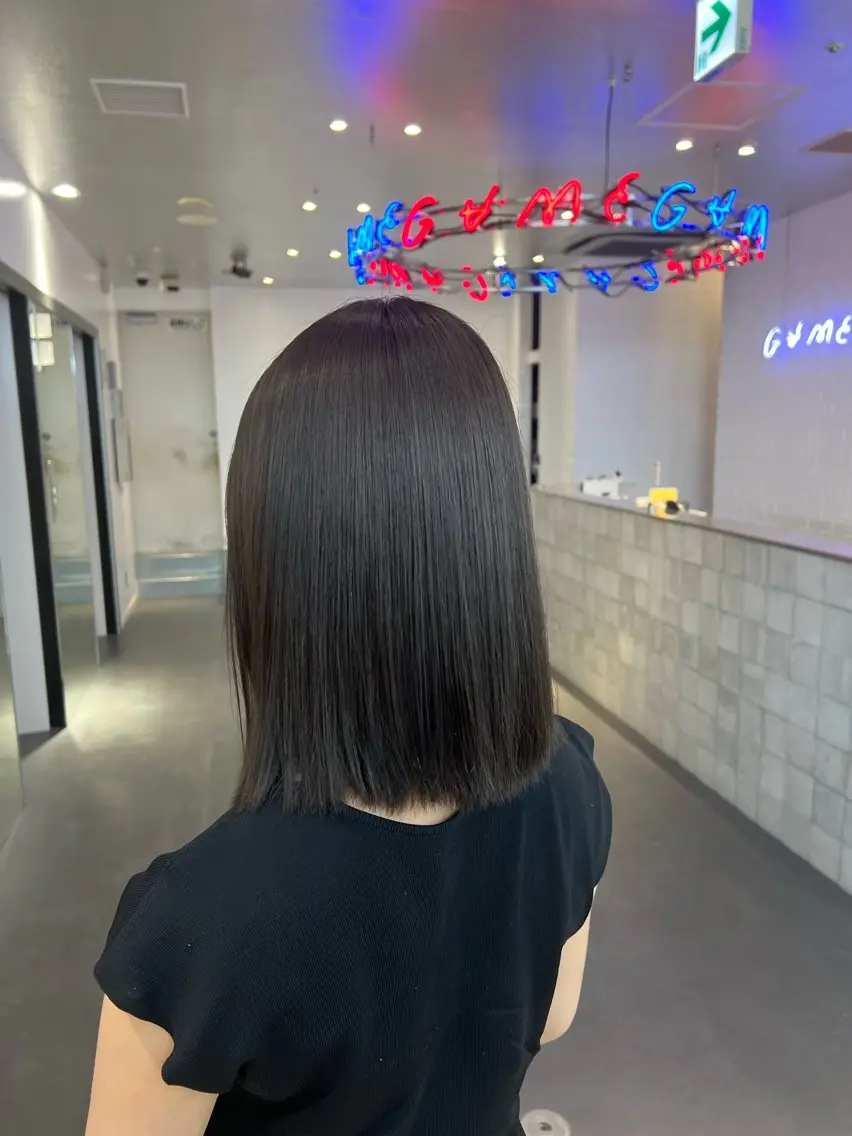 ショート カラー ヘアカラー トリートメント ダメージレス艶髪 🦋MISAKI🦋のヘアスタイル