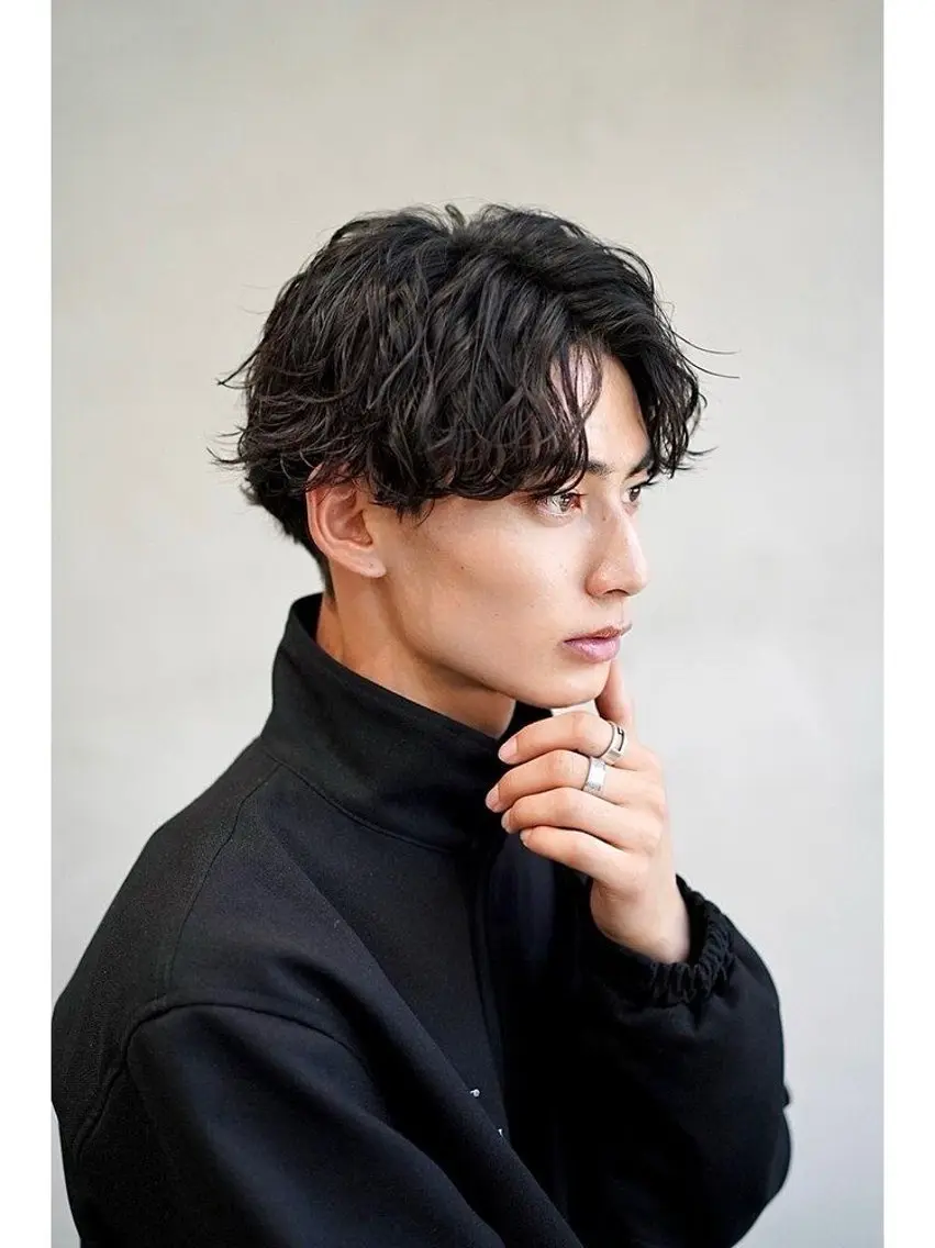 ✨最強のイメチェン✨メンズカット➕パーマ➕カラー🔥🎨の写真