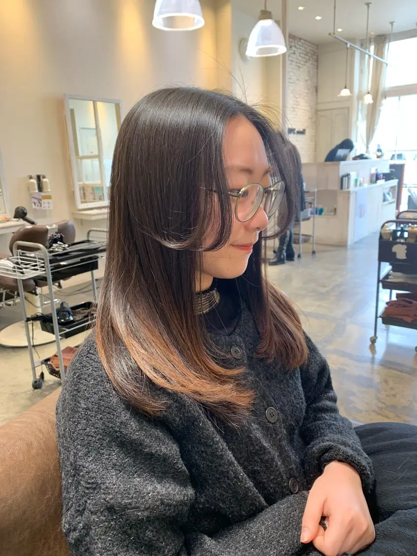 レディースカット💇‍♀️『平日の13時以降から』3980円（マイクロバブル１シャンプー付き）の写真