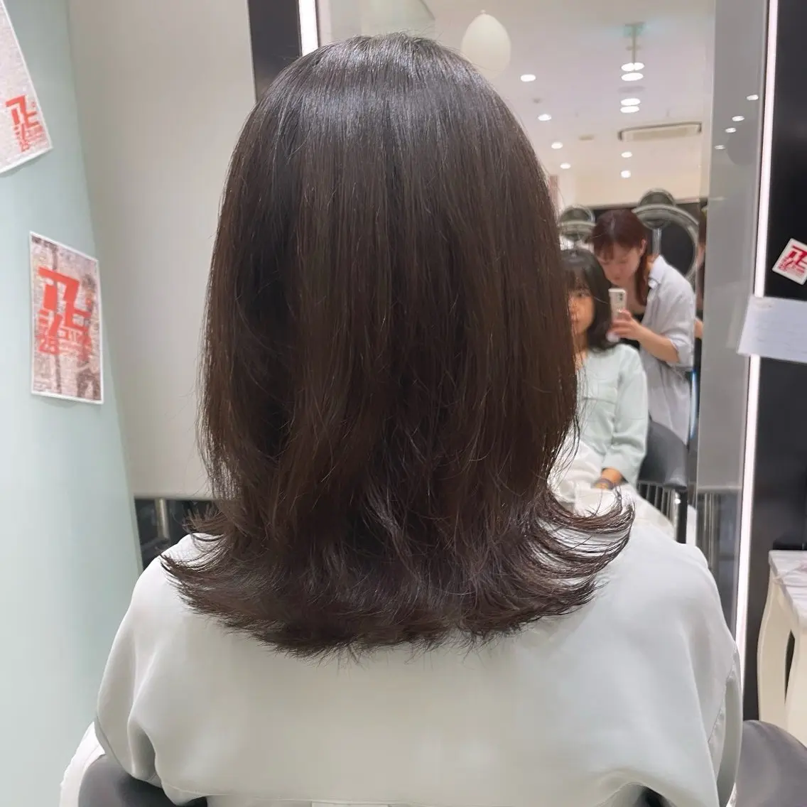 【平日限定】🫐リタッチカラー＋高保湿トリートメント🫐(白髪染め可)の写真