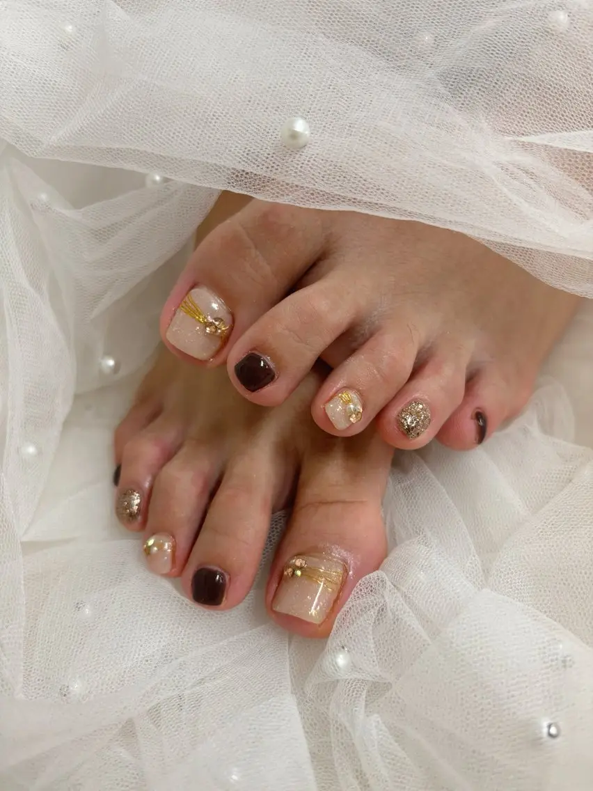 ネイル フットネイル NAILIST Mana💋のネイルデザイン